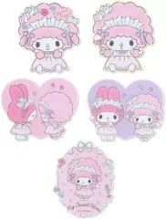 【中古】シール・ステッカー マイメロディ＆マイスウィートピアノ ステッカーセット メレンゲパーティデザインシリーズ 「サンリオキャラクターズ」