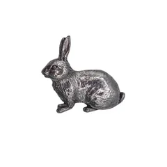 イギリス A.E.Williams ウサギ 動物 ピューター ピンズ アクセサリー ピンバッチ ピンバッジ