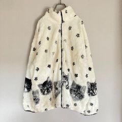 80s 90s MTV ロゴ刺繍 Lサイズ ブラック ナイロンジャケット