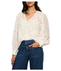 サンクチュアリー レディース トップス シャツ ブラウス Sanctuary Daydreamer Popover Blouse Chalk チョーク