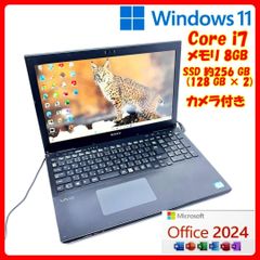 VAIO タッチパネル Corei7 SSD Win11 Office A16 - メルカリ
