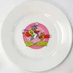 【中古】皿・茶碗(キャラクター) B.トム＆ジェリー 絵皿 「トムとジェリー」 サークルK・サンクス景品