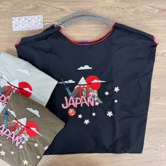 D.KELLY　刺繍ナイロントート　JAPAN