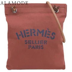HERMES(エルメス) アリーヌ ルージュ ゴールド トワルシェブロン ヴォースイフト パラジウム金具 シルバー金具 B刻印 ショルダーバッグ ワンショルダー 肩掛け トート レディース 40802211112【中古】【アラモード】