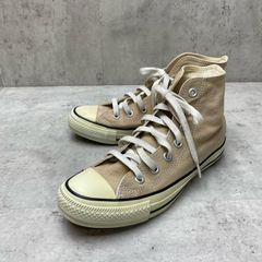 ▽ CONVERSE コンバース キャンバス オールスター カラーズ ハイカット スニーカー 24.0cm ベージュ ■■ レディース
