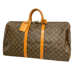 ルイ・ヴィトン(Louis Vuitton) ルイ・ヴィトン バッグ・ボストンバッグ モノグラム キーポル55 M41424 ブラウンメンズ レディース