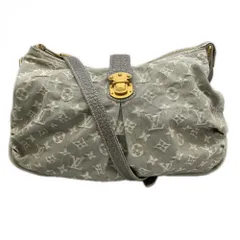 ルイヴィトン ショルダーバッグ レディース スライトリー 2WAY 肩掛け 斜め掛け LOUIS VUITTON M95834 ライトブルー ゴールド金具【中古品】