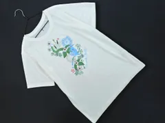 mont-bell モンベル 114420 鳥 花 Tシャツ sizeM/白 ■◆ レディース