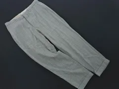 STEVEN ALAN スティーブンアラン グレンチェック テーパード パンツ sizeL/グレー ■■ レディース