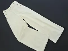 ZARA ザラ ハイウエスト ワイド パンツ size32/オフホワイト ■■ レディース