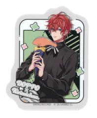 【中古】シール・ステッカー 12.観音坂独歩×KIRIMIちゃん.(コラボイラスト) ダイカットステッカー 「ヒプノシスマイク-Division Rap Battle- SANRIO NAKAYOKU EDIT×Dipper Dan CREPE」