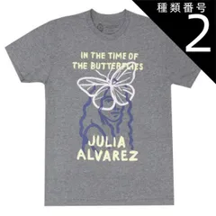(種類2：Small) [Out of Print] Julia Alvarez / In the Time of the Butterflies Tee 2 (Heather Grey) - フリア・アルバレス / 蝶たちの時代 Tシャツ
