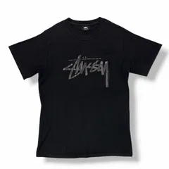 STUSSY オールドステューシーTシャツ 半袖カットソー カモフラロゴ ステューシー ブラック S （23523M）のサムネイル