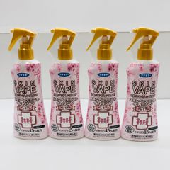 【未使用】Fumakilla スキンベープミスト 200ml×4本セット イカリジン プレミアム 桜の香り フマキラー 
T-SGAW26-2668
