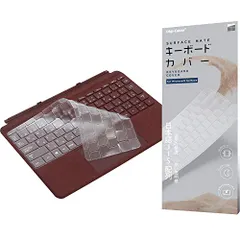 3 (2021年発売) / Go 2 Go / Go キーボードカバー (JISキーボード用) 極めて薄い Surface 0.18mm 保護カバー キースキン 高い透明感 TPU材? マイクロソフト 防水防塵カバー Digi-Tatoo SurfaceMat