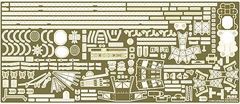 フジミ模型 1/700 グレードアップパーツシリーズ 日本海軍戦艦 霧島 専用エッチングパーツ
