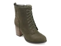 ジュルネ コレクション レディース シューズ ブーツ・レインブーツ Journee Collection Baylor Bootie Dark Green グリーン