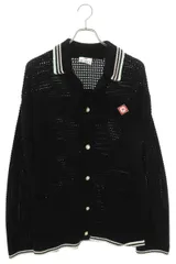 カサブランカ  25AW  M-AW25-KW-1160-01 エンブロイダリーロゴカーディガン メンズ L
