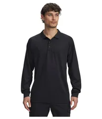 アンダーアーマー メンズ トップス シャツ Under Armour Tactical Performance Long Sleeve Polo BlackBlack ブラック