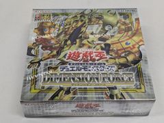 遊戯王 未開封 シュリンクあり ディメンションフォース初回生産 3BOX