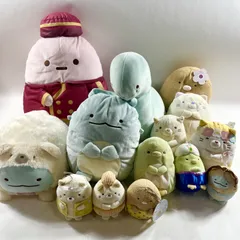 ★ すみっコぐらし グッズ 大量 まとめ商品 ぬいぐるみ マスコット など ねこ しろくま とんかつ ぺんぎん とかげ 現状品 2.28kg