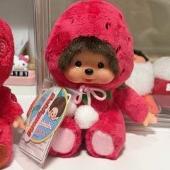 セキグチ☆当時物イチゴのモンチッチ☆いちごコスチュームモンチッチ
