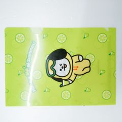 BT21 LINE FRIENDS Lemon Pattern Clear File