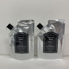 新品未開封 クレムドアン ブラック クリーム シャンプー 400g 2個