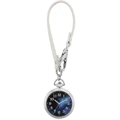 【新品】 J-AXIS ストラップ 時計 ストラップキーウォッチ バックチャーム シンプル 見やすい 宇宙 バッグ リュック AP1341-W ホワイト