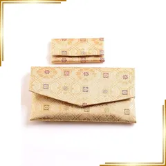【新品】 金襴房カバー付念珠袋 数珠袋 念珠入れ 数珠入れ 日本製 紙箱入