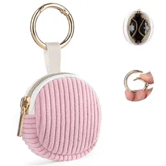 Pink ジュエリーポーチ ミニ 小物入れ ポーチ レディース 指輪 ポーチ 携帯用 ジュエリーホルダー収納 リングバック