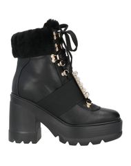 ロジェ・ヴィヴィエ レディース シューズ ブーツ・レインブーツ ショートブーツ ROGER VIVIER Black ブラック
