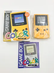 ♪】 【ジャンク品】 GB ゲームボーイカラー 本体 イエロー [50]