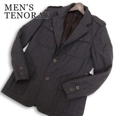 美品 MEN'S TENORAS フェイクムートン コート L ボア 1720 - メルカリ