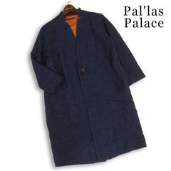 Pal’las Palace パラスパレス ウールスタンドカラーコート 3 希少✨パラスパレス トオカ 十日 ウールスタンドカラー ロングコート