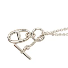 エルメス シェーヌダンクル アミュレット ペンダント ネックレス SV925 シルバー レディース HERMES【228-85402】
