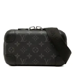 ルイ ヴィトン モノグラム エクリプス ホライゾン クラッチ  ショルダーバッグ M45579 ブラック PVC レザー レディース LOUIS VUITTON【228-85450】