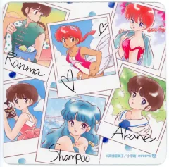 【中古】マウスパッド 集合(ポラロイド柄) マウスパッド 「らんま1/2×ITS’ DEMO」