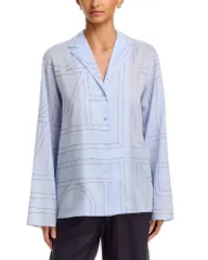 トーテム レディース アウター パーカー・スウェット TOTEME Monogram Pajama Top Sky