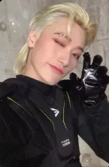 【中古】コレクションカード(男性) ATEEZ/サン(SAN)/裏面黒・オレンジ/CD「THE WORLD EP.1 ： MOVEMENT」(DIGIPACK Ver.)封入特典フォトカード