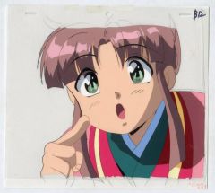 d*2様 「アニメセル画」不思議遊戯 夕城美朱 鬼宿 1枚 動画（線画