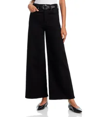 ラグアンドボーン レディース ボトムス デニムパンツ ワイドレッグ ジーンズ rag bone Flexi Sofie High Rise Wide Leg Jeans Black ブラック