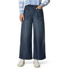 スプレンディット レディース ボトムス カジュアルパンツ ワイドレッグ デニム アンクル Splendid Wide Leg Anklength Denim Pants Dark Rinse デニム