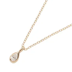 ティファニー TIFFANY＆CO ネックレス ダイヤ ネックレス 首回り40.5㎝ K18PG（ピンクゴールド） ダイヤモンド ダイヤ ネックレス レディース Used A