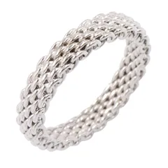 ティファニー TIFFANY＆CO リング・指輪 サマセット リング #11 K18WG（ホワイトゴールド） サマセット リング レディース Used A