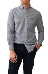 ロッドアンドグン メンズ トップス シャツ オックスフォード ダウン Rodd Gunn Check Oxford Sports Fit ButtonDown Shirt Ink チェック