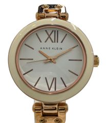 アンクライン 腕時計 クオーツ ホワイト レディース ANNE KLEIN