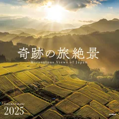 カレンダー2025 奇跡の旅絶景（月めくり/壁掛け） (ヤマケイカレンダー2025)