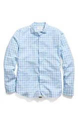 ビリーレイド メンズ トップス シャツ Billy Reid Hutcheson Plaid ButtonUp Sport Shirt Light Blue White ホワイト