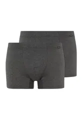 ハンロ メンズ アンダーウェア ボクサーパンツ コットン Hanro Cotton Essentials 2Pack Cotton Boxer Briefs With Covered Waistban